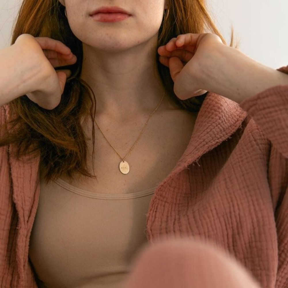 Pisces Bohemian Zodiac Minimalist Charm Necklace - Picture 13 of 13